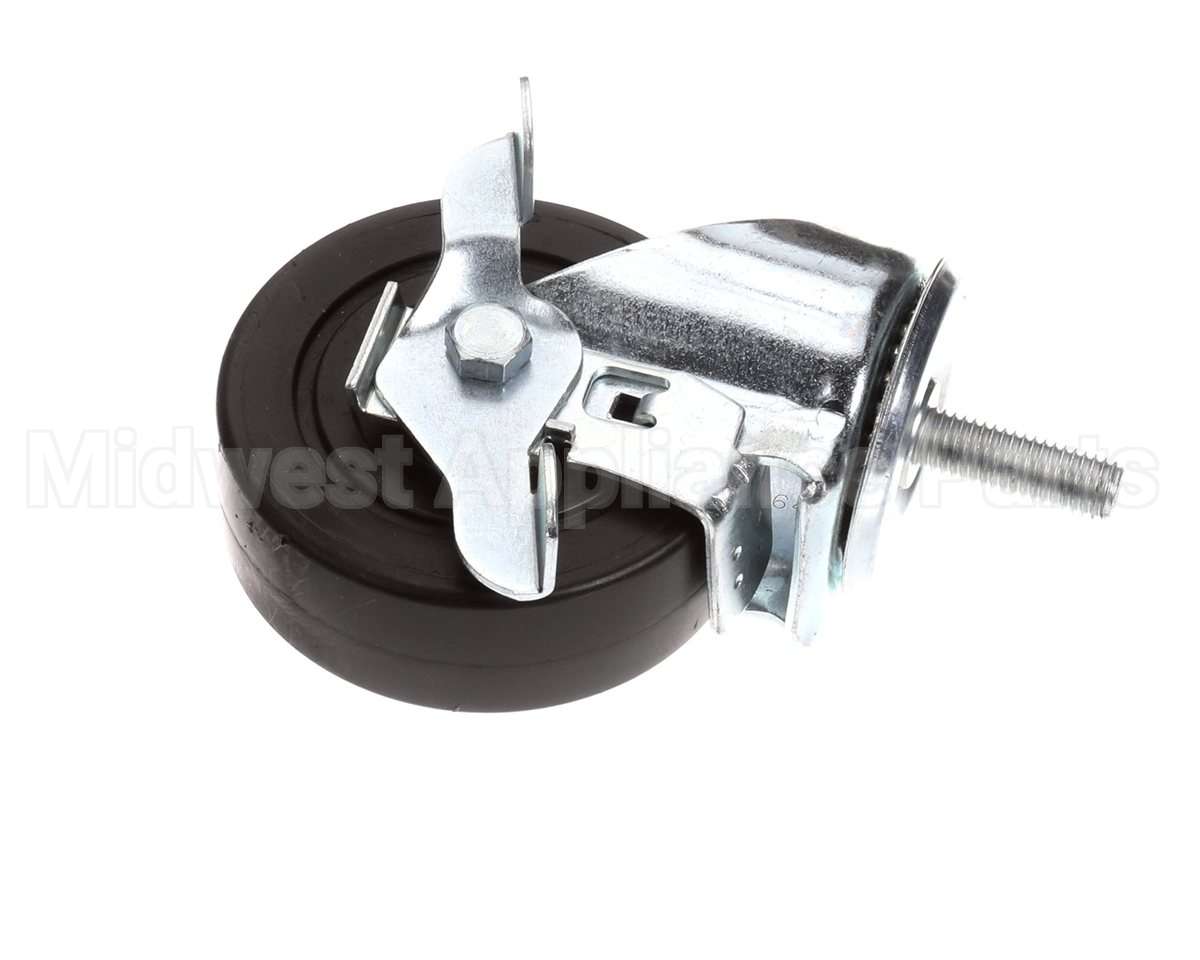 HD CST1705 Randell Caster, 4.5 In W/Brake, Polypropylene, 3