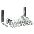 HG-22338 Compatible Alto Shaam Chrome Pair Offset Hinge