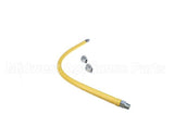 HG-2D-36 T&S Brass Gas Hose, Free Spin Fittings, 3/4 Npt, 3