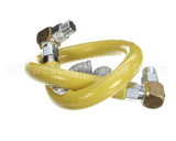 HG-2D-36S T&S Brass Gas Hose Free Spin Fittings 34 Npt 3