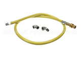 HG-4C-72 T&S Brass Gas Hose W/Quick Disconnect, 1/2 Npt, 72