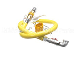 HG-4D-48K T&S Brass Gas Hose W/Quick Disconnect, 3/4 Npt, 48
