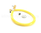 HG-4D-48S T&S Brass Gas Hose W/Quick Disconnect, 3/4 Npt, 48