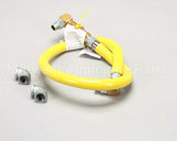 HG-4D-60 T&S Brass Gas Hose W/Quick Disconnect, 3/4 Npt, 60