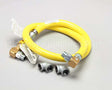 HG-4D-60S T&S Brass Gas Hose W/Quick Disconnect, 3/4 Npt, 60