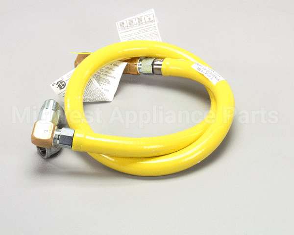 HG-4D-60S T&S Brass Gas Hose W/Quick Disconnect, 3/4 Npt, 60