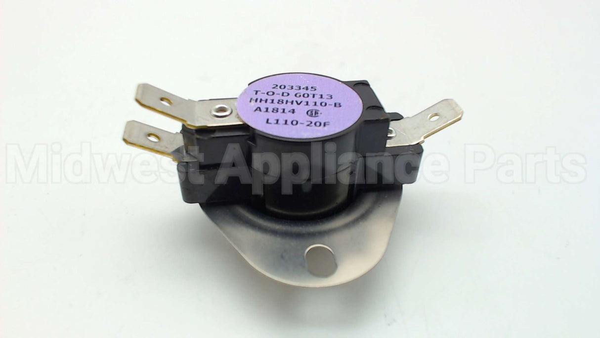 HH18HV110 Carrier 90-110F Auto Limit Switch