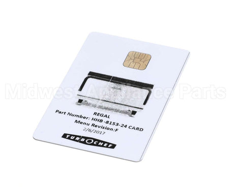 HHB-8153-24 Turbochef Smart Card Regal Hhb Ovens