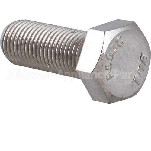 HHCS0-375-24X1-000SS Compatible Redco Screw, Hex Head, 3/8"-24X1", Ss