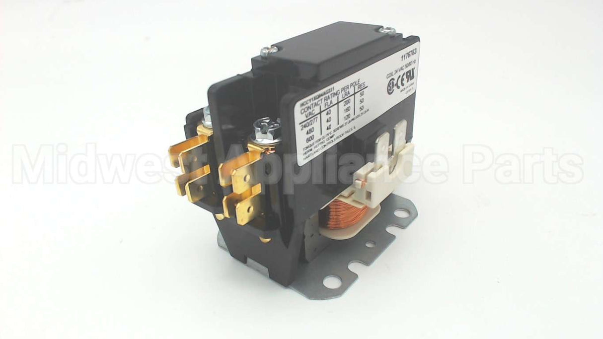 HN51JD026 Carrier 24V 1P 40Amp Contactor W/Shunt