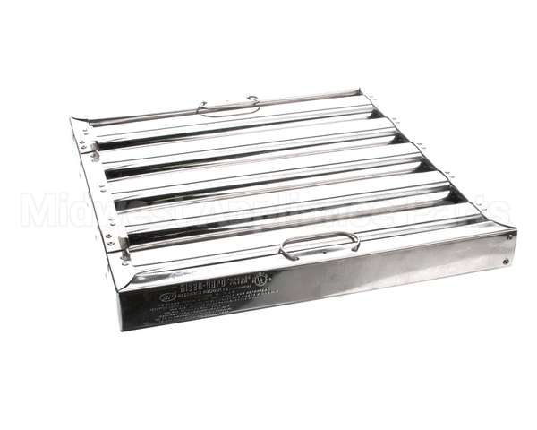 HRSS1616 Captive-Aire 16X16 Guard S/S Baffle W/ Hand