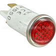 HT2.19.154 Compatible Hatco Signal Light 1/2" Red 125V