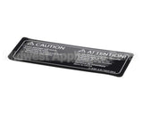 I1-9181-3 Turbochef Label, Caution, Empty Cavity,