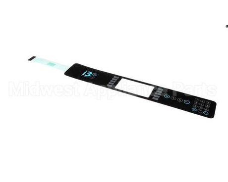 I3-9247 Turbochef Keypad, Membrane Switch, I3 Black