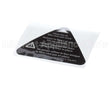 I5-9372-3 Turbochef Label, Filter Warning, Eng-Fre