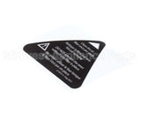 I5-9372-3 Turbochef Label, Filter Warning, Eng-Fre