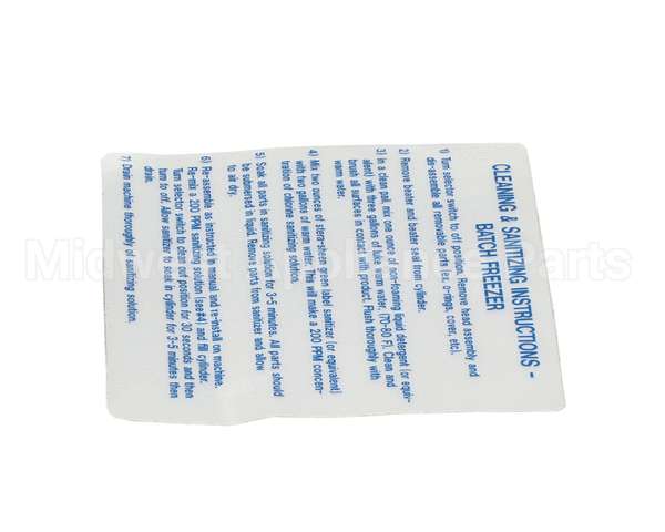 IC192104250 Carpigiani Decalcleaning Sanitizing Inst