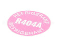 IC192110940 Carpigiani Decal R404A