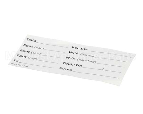 IC192112360 Carpigiani Decaltesting