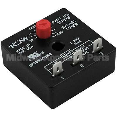 ICM175 ICM Controls 1000Sec Bypass Timer, Adj.