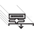 ICS3195 Compatible International Cold Storage Door Gasket - 30-3/8X78-1/4
