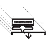 ICS3195 Compatible International Cold Storage Door Gasket - 30-3/8X78-1/4