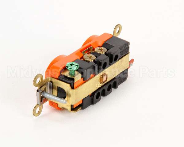 IG5362 Hubbell Lighting Dplx Rcpt Iso Grd 20A