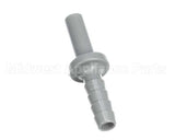 JT-PI250808S Joe Tap Tube To Hose, 1/4" Barb X 1/4" Stem