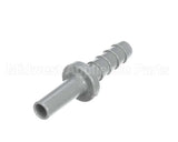 JT-PI250808S Joe Tap Tube To Hose, 1/4" Barb X 1/4" Stem