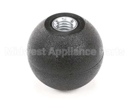 K0202 Bki Knob, Black, Spherical, 1.88 Dia., .500-