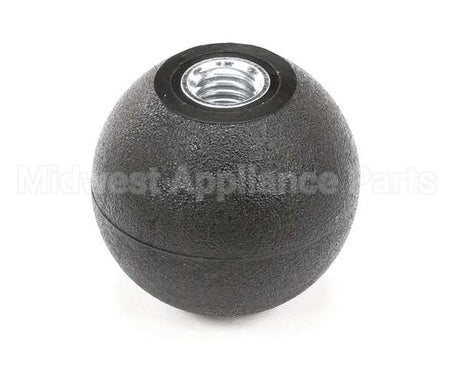 K0202 Bki Knob, Black, Spherical, 1.88 Dia., .500-