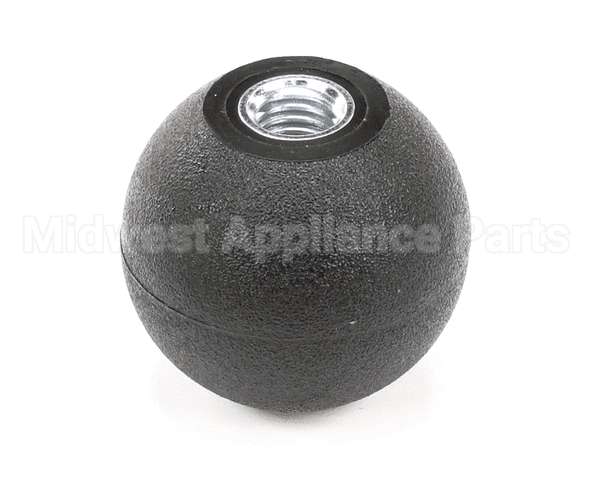 K0202 Bki Knob, Black, Spherical, 1.88 Dia., .500-