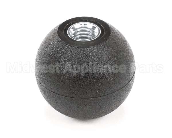 K0202 Bki Knob, Black, Spherical, 1.88 Dia., .500-