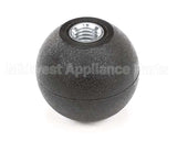 K0202 Bki Knob, Black, Spherical, 1.88 Dia., .500-