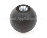 K0202 Bki Knob, Black, Spherical, 1.88 Dia., .500-