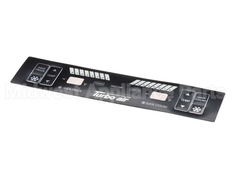 K3D7800400 Turbo Air Display Pcb Sticker (Old Version)