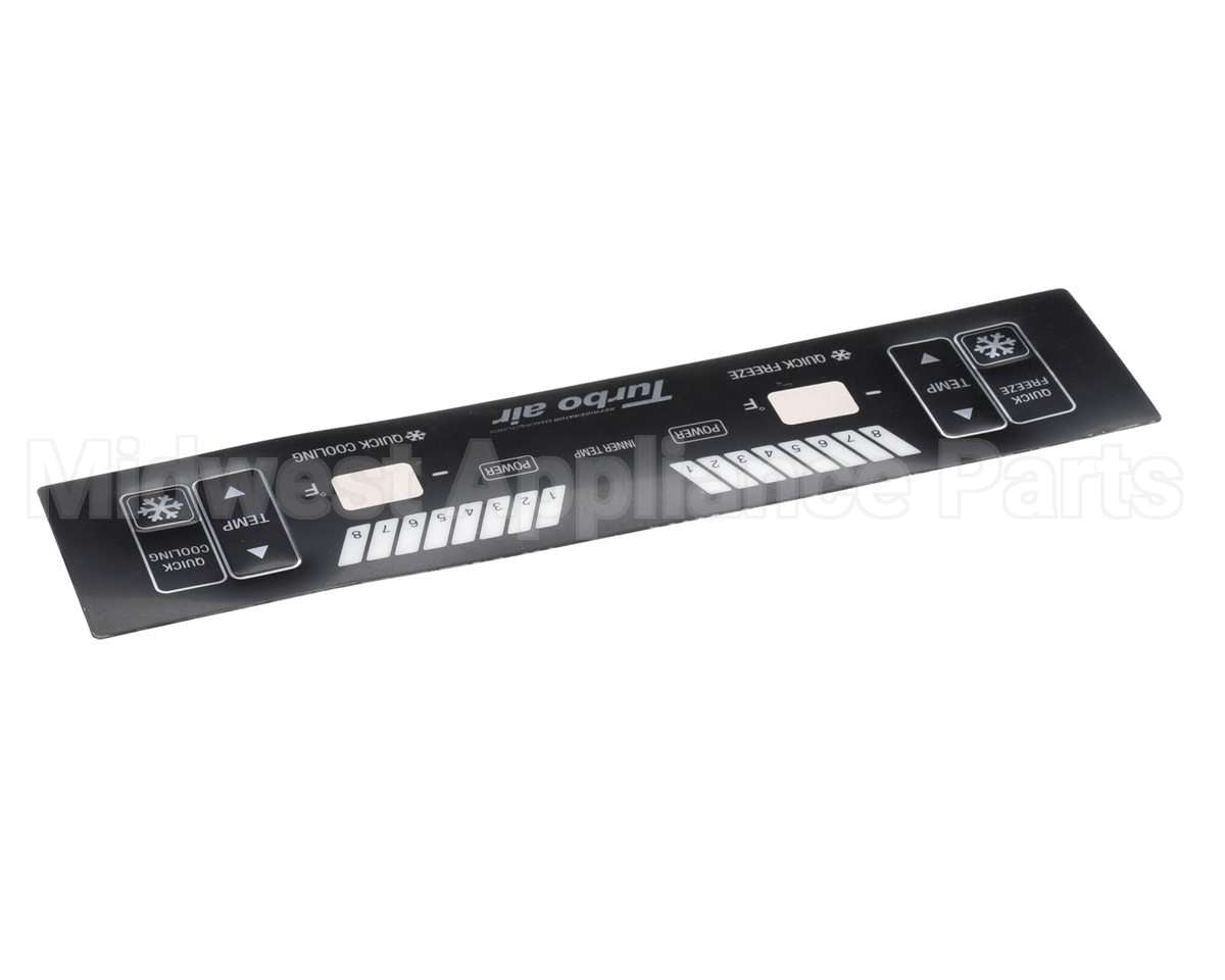 K3D7800400 Turbo Air Display Pcb Sticker (Old Version)