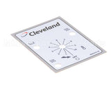 KE95555-5 Cleveland Service Label; Operating Kgl25