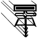 KLP22526-1075 Compatible Kolpak Gasket 30X78 Triple 4 Sided
