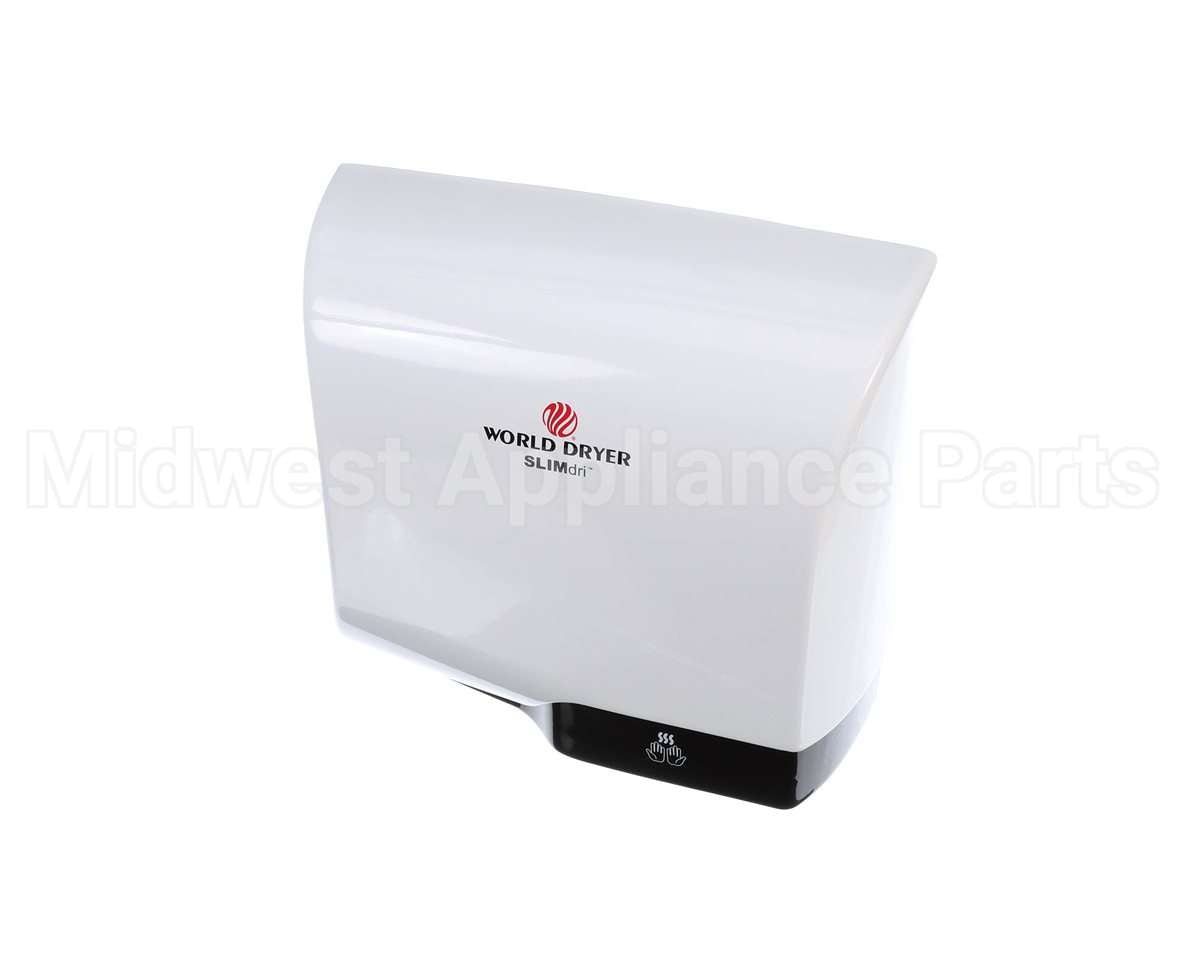 L-974A World Dryer Slimdri,120/208/240V,Alum,Whit