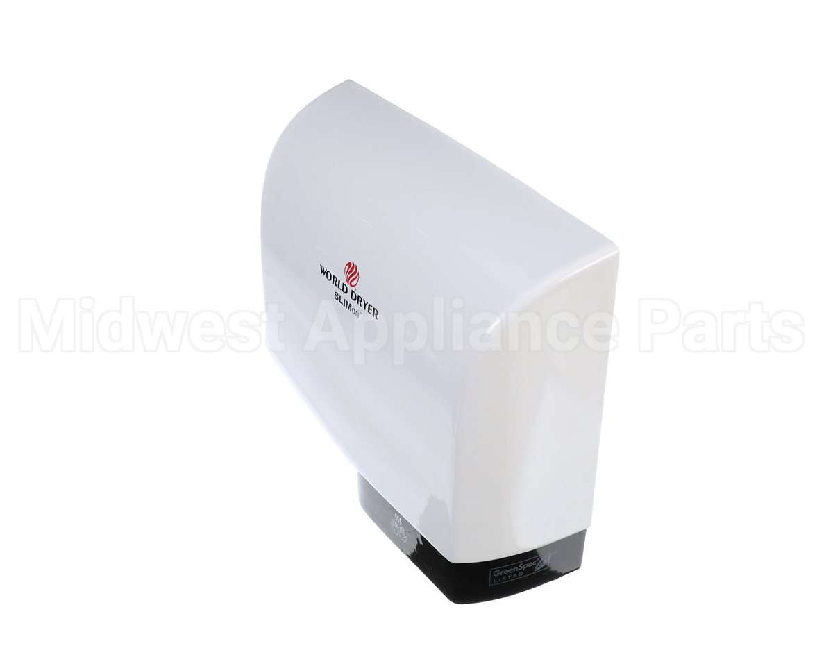 L-974A World Dryer Slimdri,120/208/240V,Alum,Whit