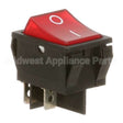 L155S Compatible Cecilware Switch, Rocker(On/Off, Lgh, Red)