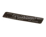 LA-23733 Alto Shaam Labels,Ready Propane Gas,Esg