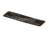 LA-23733 Alto Shaam Labels,Ready Propane Gas,Esg