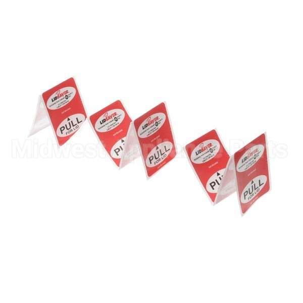 LBL618 Compatible Vollrath 10 Std Anit-Microbial Labels