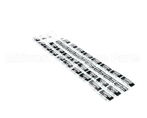 LBL999 Vollrath 10 Ea Mcdonalds Labels