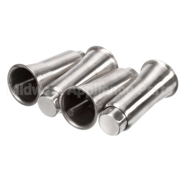 LK2 Compatible Traulsen Kit Four 6 In Ss Legs A Djustab