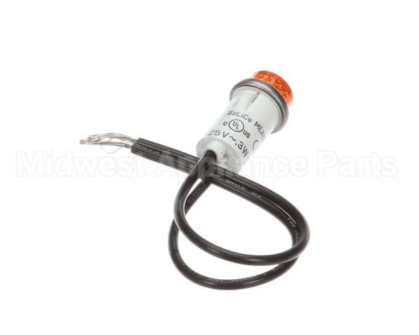 LTPLTA1 Food Warming Indicator Light Amber Round