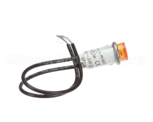 LTPLTA1 Food Warming Indicator Light Amber Round