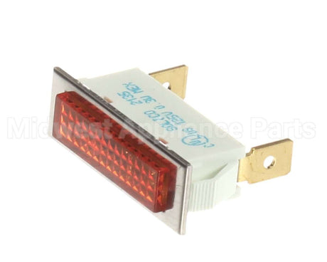 LTPLTRECTAMBER Food Warming Indicator Light Amber Rectangu